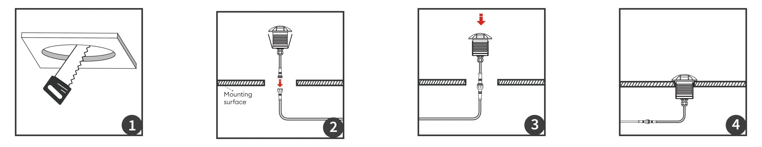 SLED-Installation method