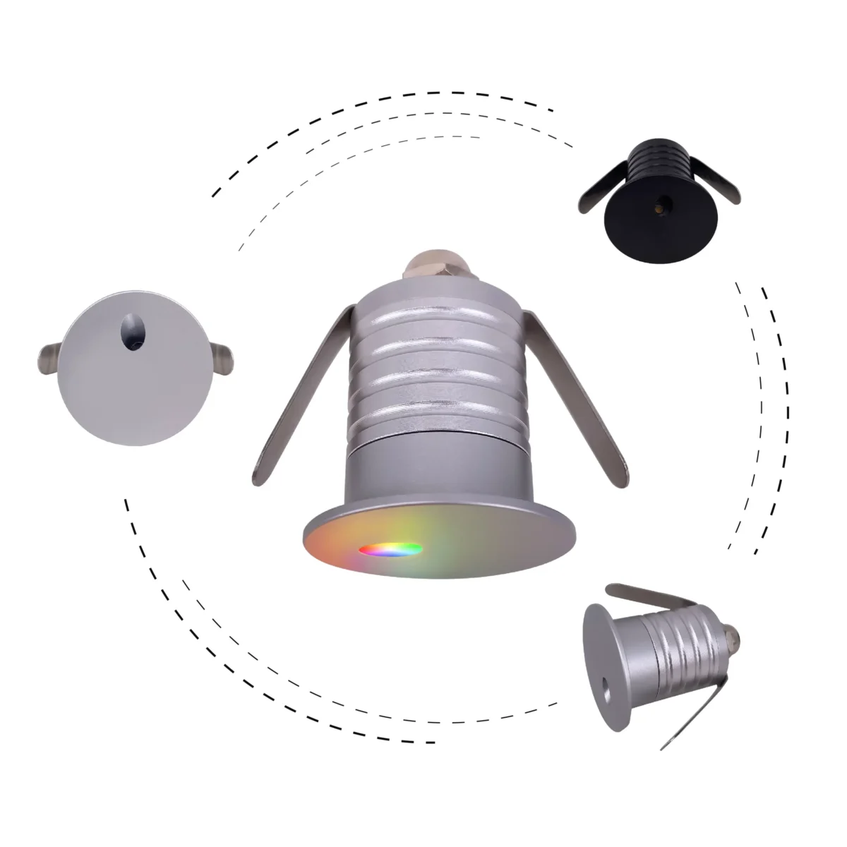 SIP-Step Light_3W DC 12V / 24V RGBW