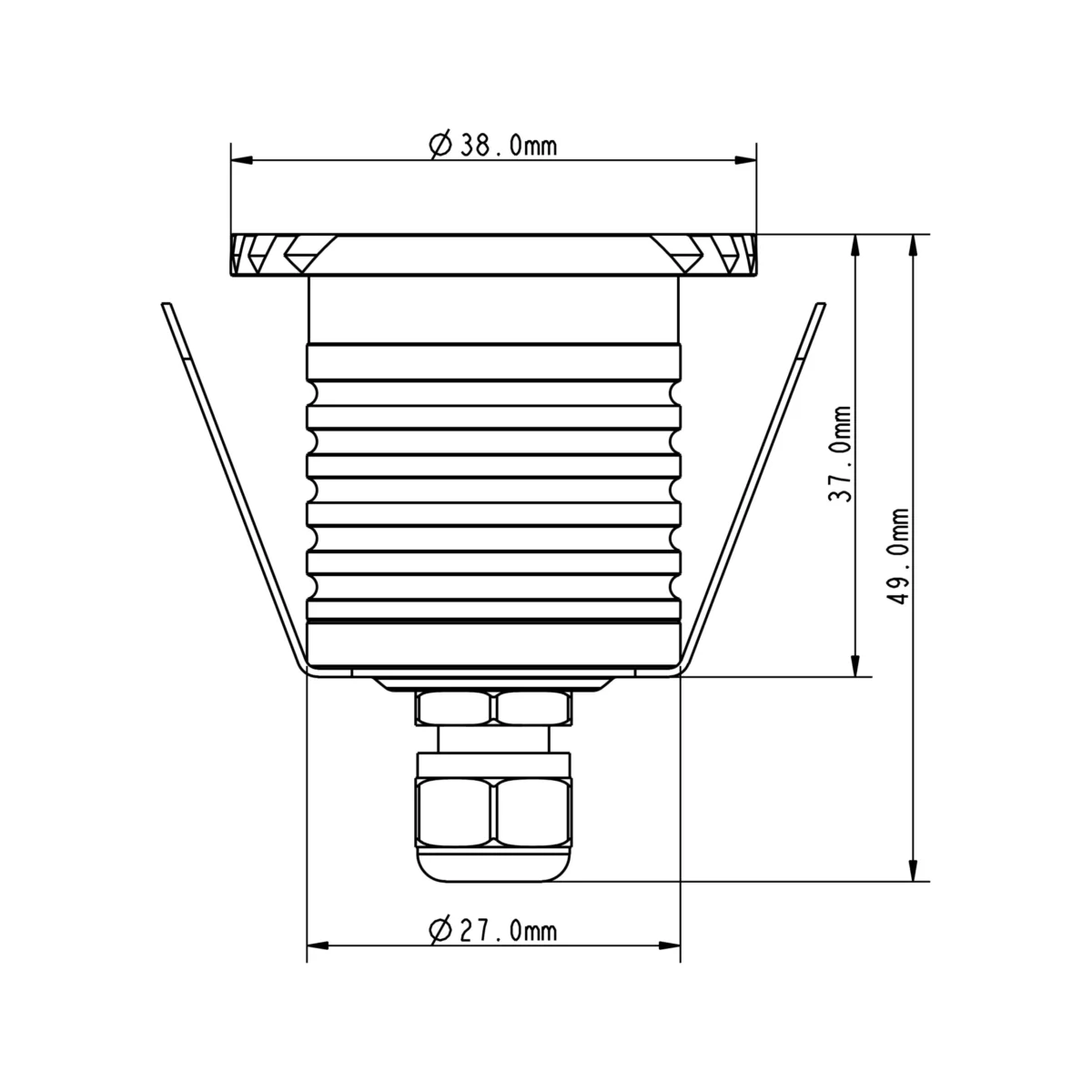 SPARK-Step Light-Line drawing