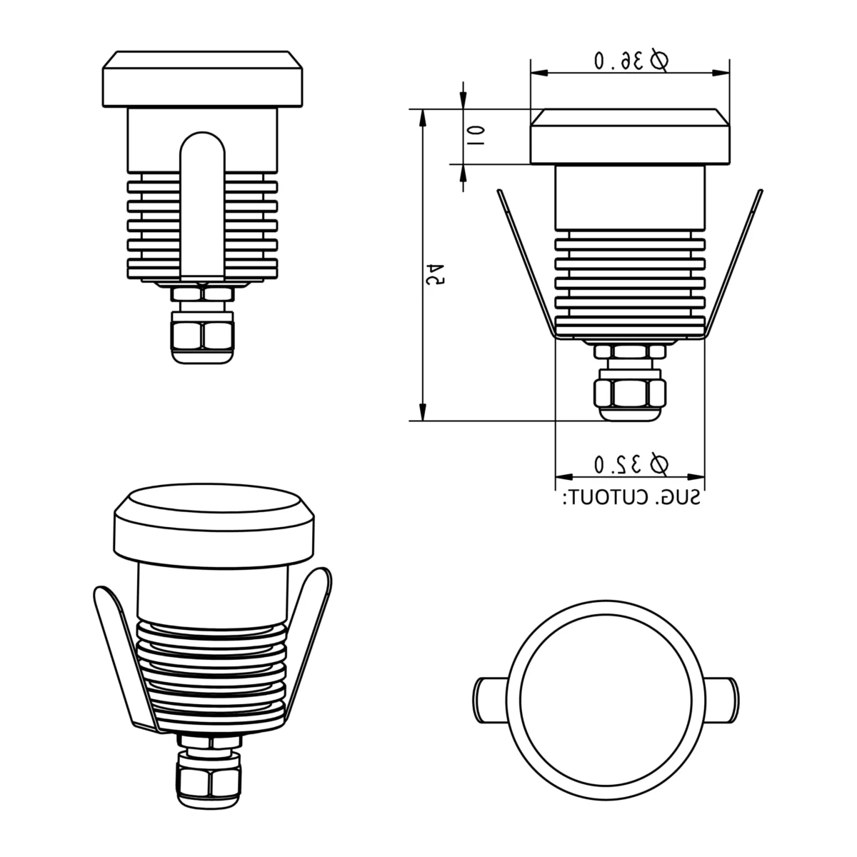 STRAW-Step Light-Line drawing