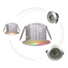 Dolphin,3W DC 12V / 24V Dimmable Recessed RGBW Mini LED Spotlight