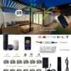 Dawn 3W DC24V dimmable smart app control mini spotlight kits, featuring a sleek and modern design, suitable for both indoor and outdoor use, showcasing the compact and durable construction with app-based dimming functionality.