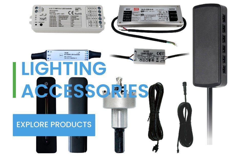 Led Accessory Light LED lighting accessories for all VLED's lighting products