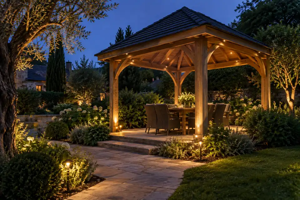 gazebo-mini-spotlight-placement